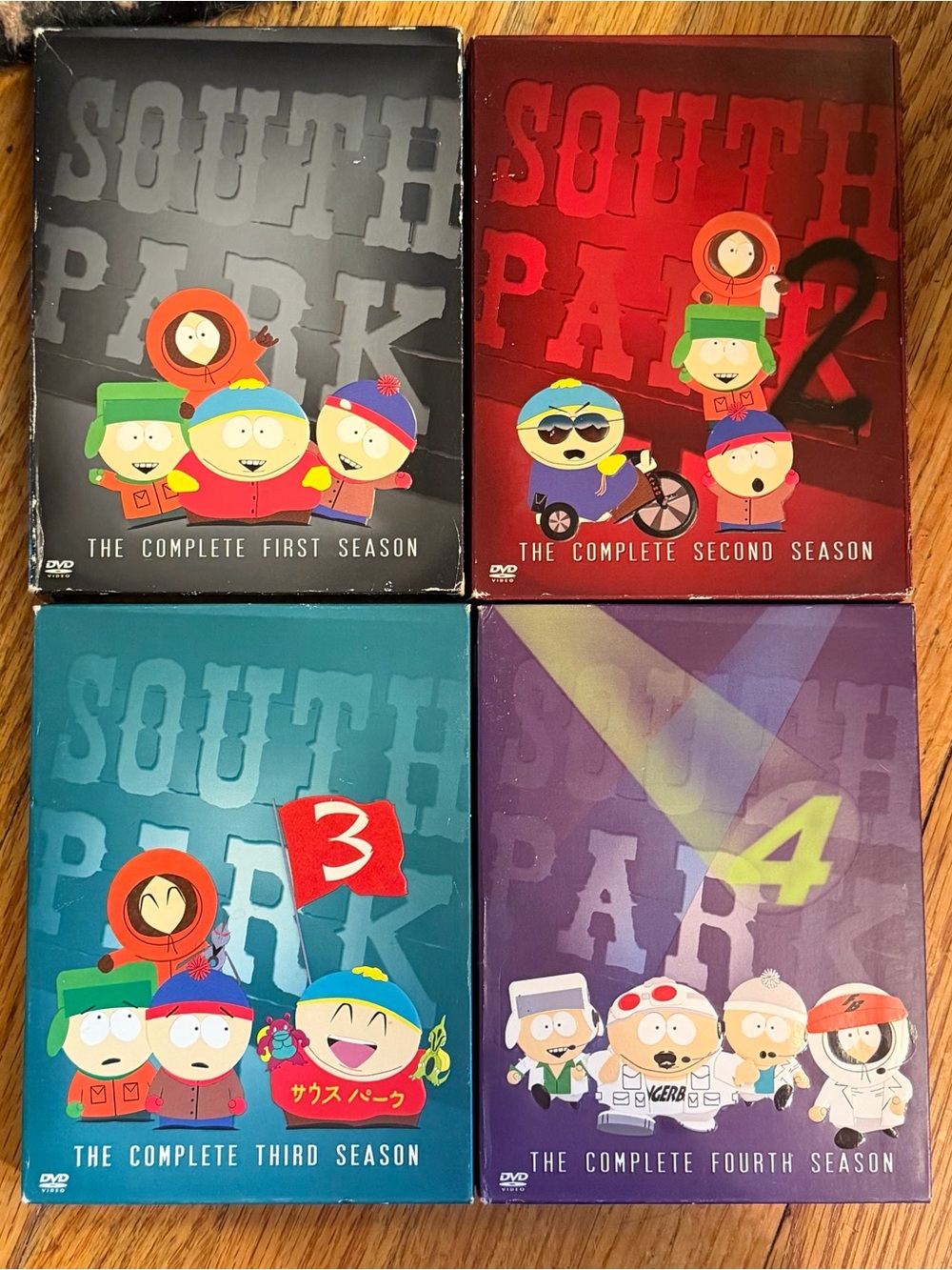 Complete Seasons 1-4 DVD Box Set - Colorful Collectible